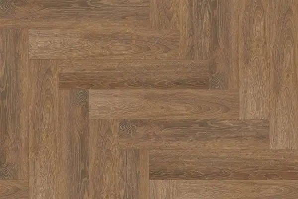 Виниловый пол Floor Factor Herringbone Tobacco Brown Oak